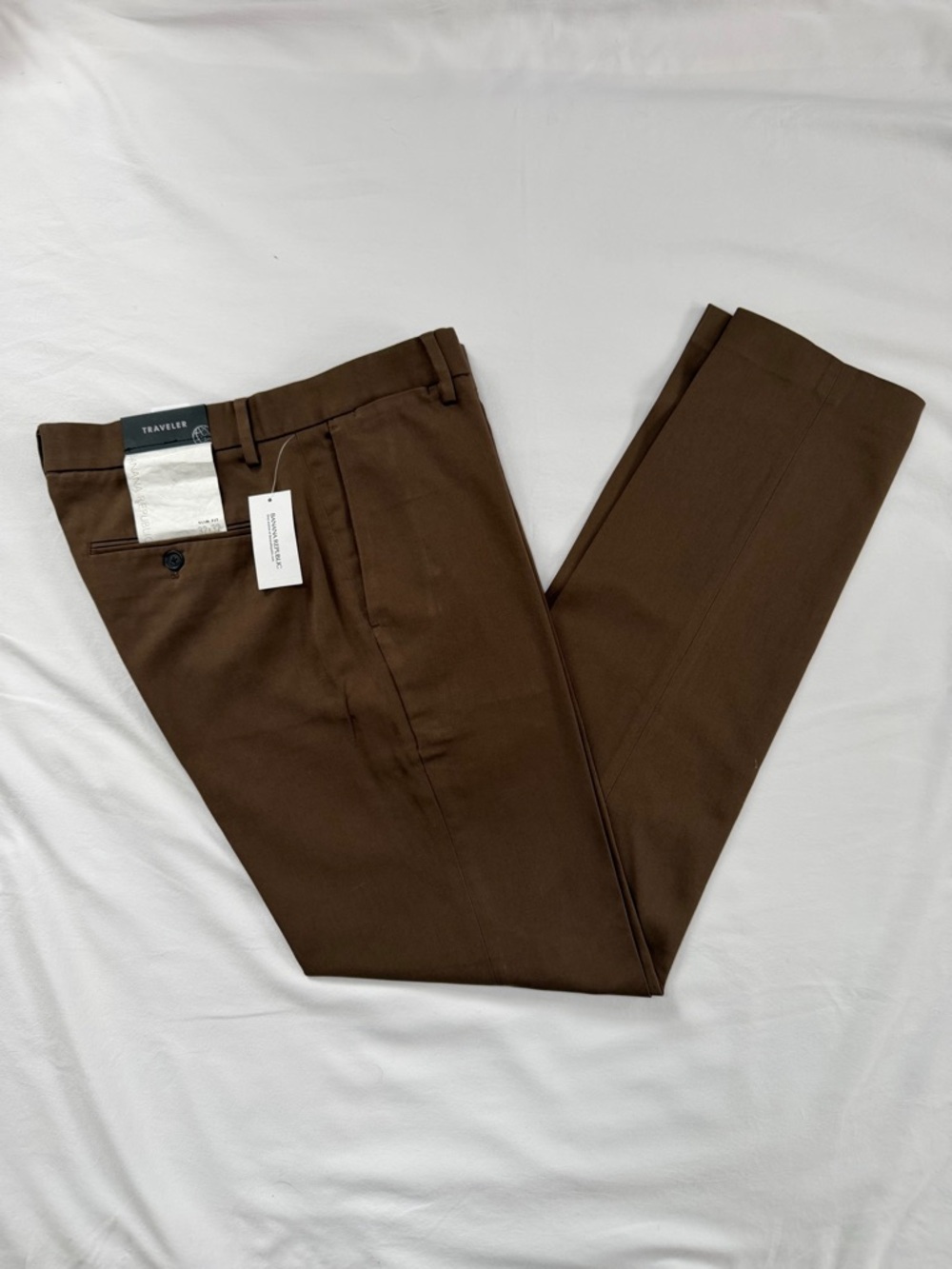 Men's Dress Pants in Dark Brown